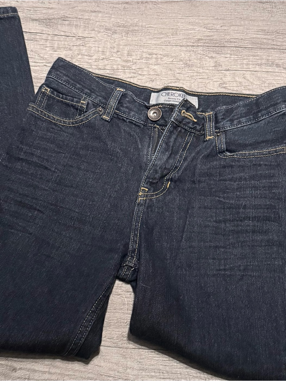 Cherokee Dark Indigo Skinny Fit Kids Jeans